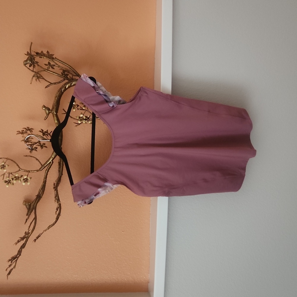 CALIA Mesa Rose Move Ruffle Detail Tank top